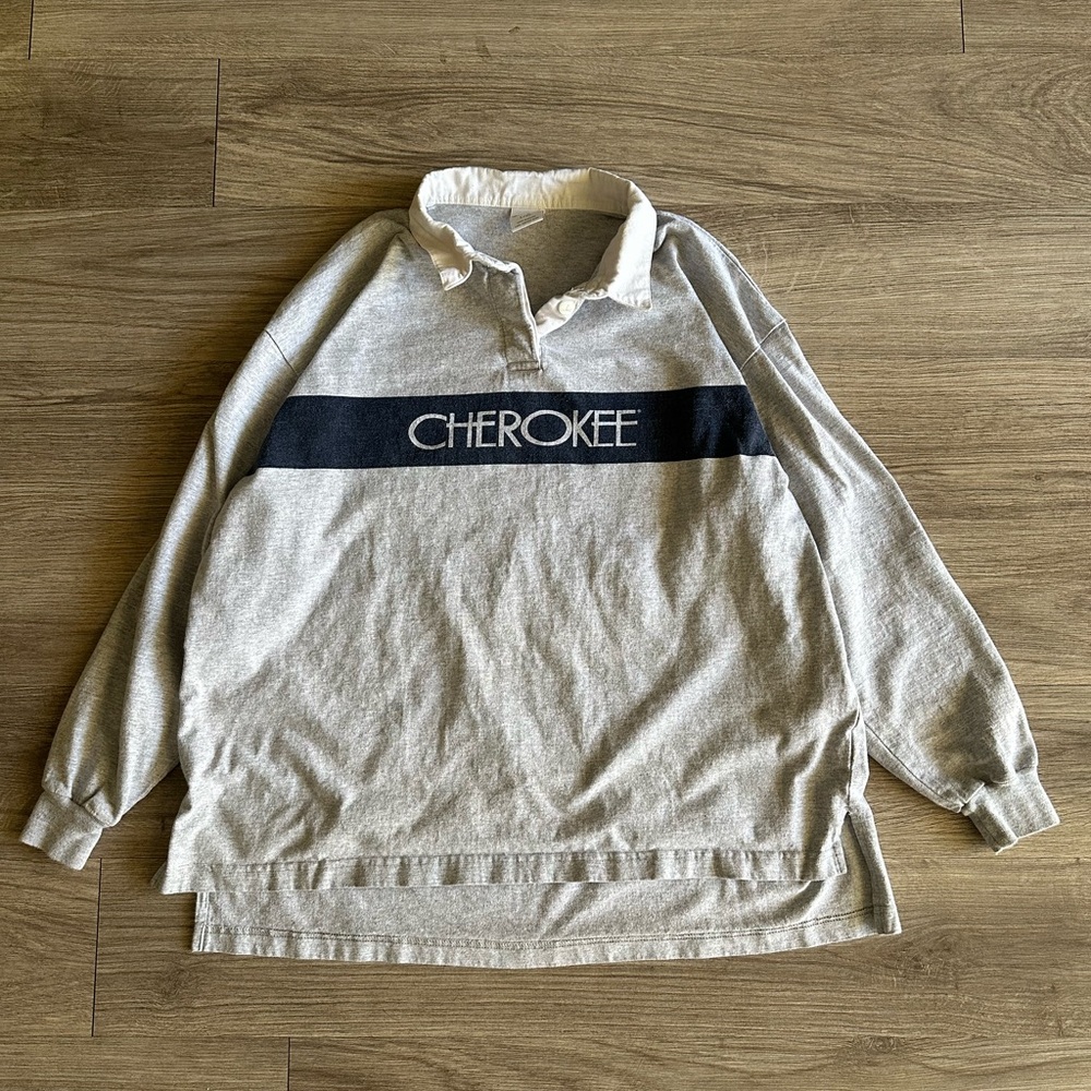 Cherokee Gray Long Sleeve Shirt